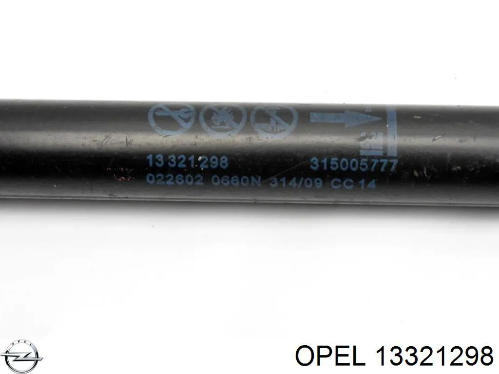 13321298 Opel Амортизатор крышки багажника