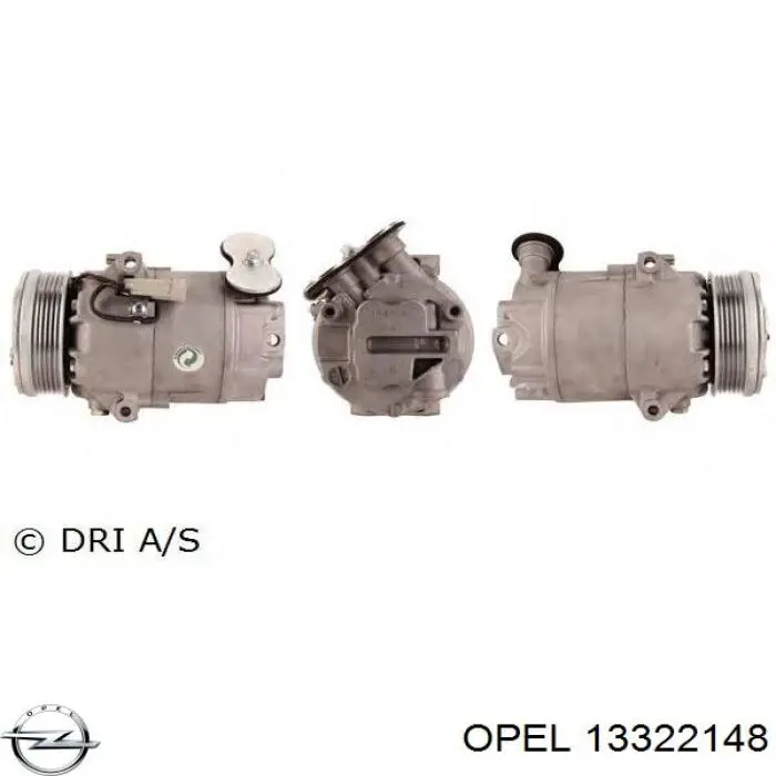 13322148 Opel компрессор кондиционера