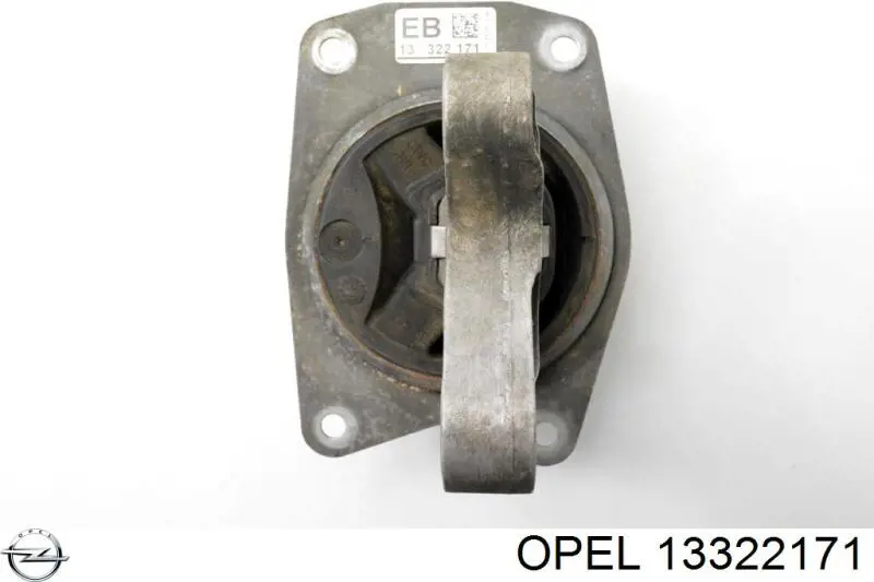 Подушка (опора) двигателя левая Opel 13322171
