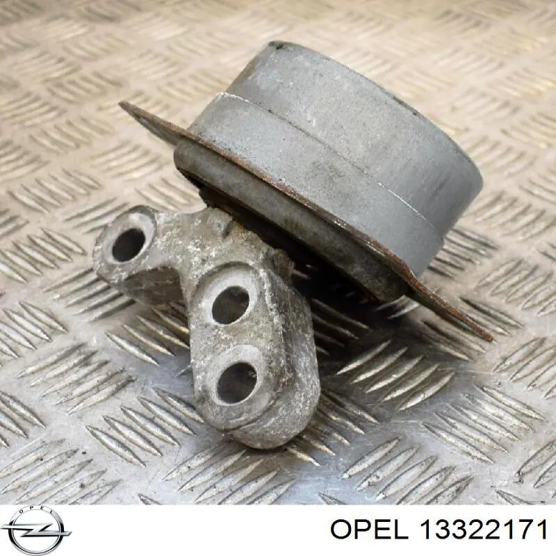 13322171 Opel Подушка (опора) двигателя, левая