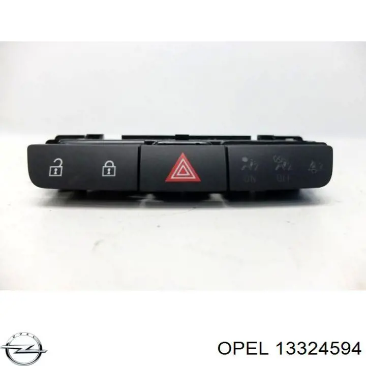 Кнопка включения аварийного сигнала на Opel Insignia A 