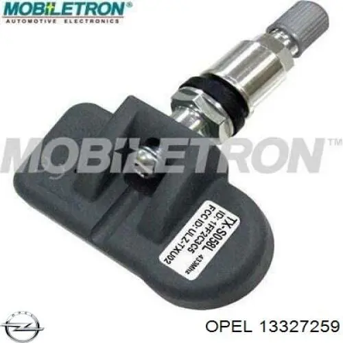 13327259 Opel sensor de pressão de ar nos pneus