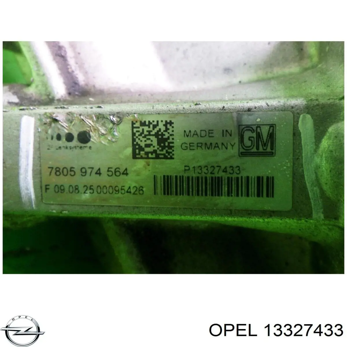 Cremalheira da direção 13413960 Opel
