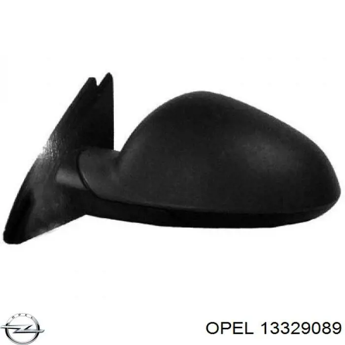 13329089 Opel Зеркало заднего вида правое
