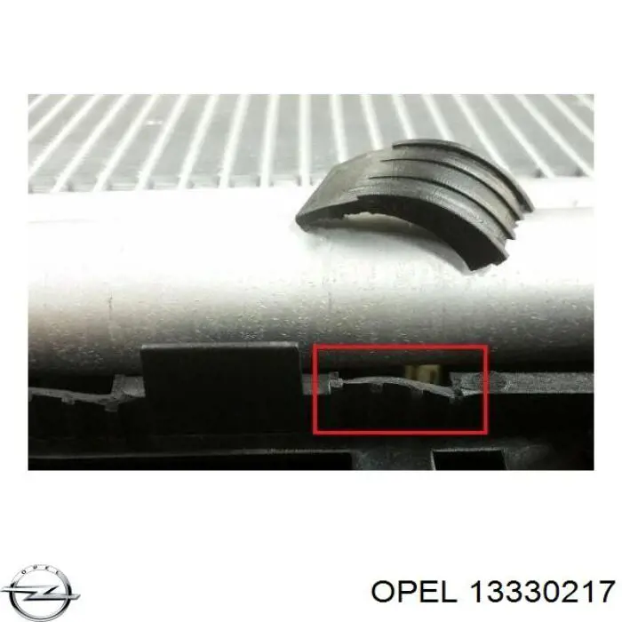 Конденсатор кондиционера Opel 13330217 цена, от 67.52 USD