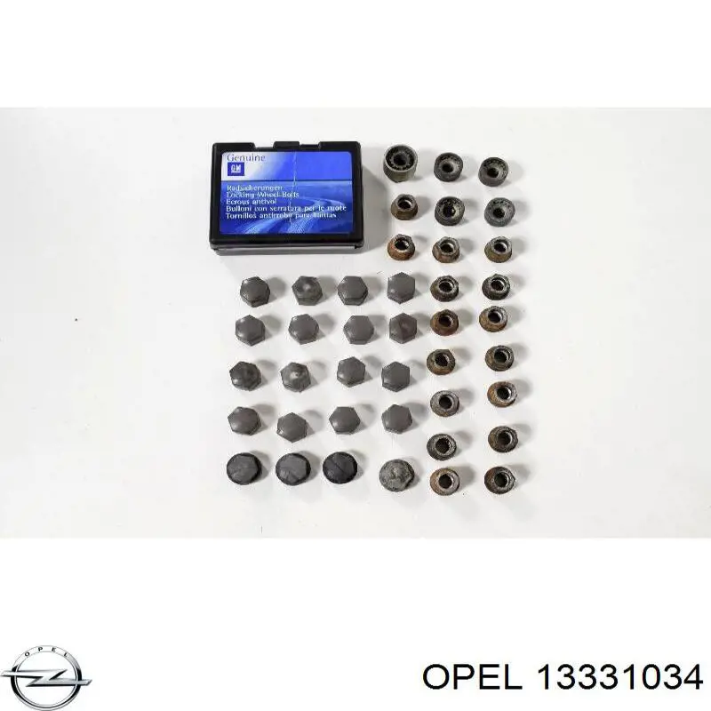 Купить 13331034 Opel Гайки колесные