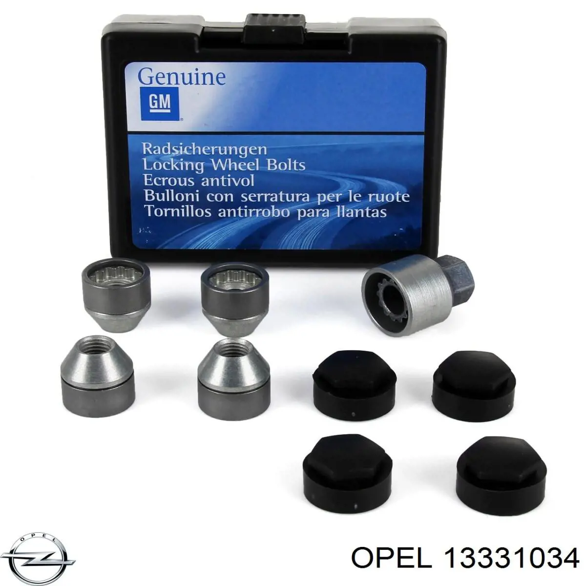 Гайки колесные 13331034 Opel