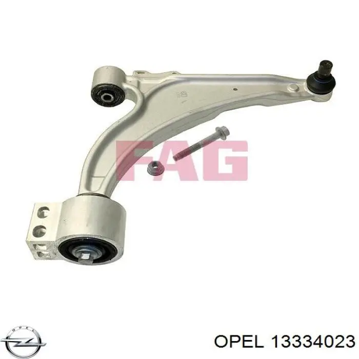 Передний нижний рычаг Opel 13334023