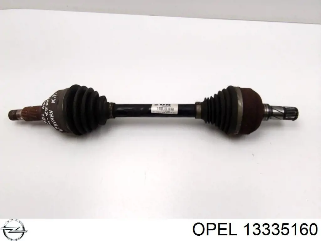 13335160 Opel Полуось передняя, правая