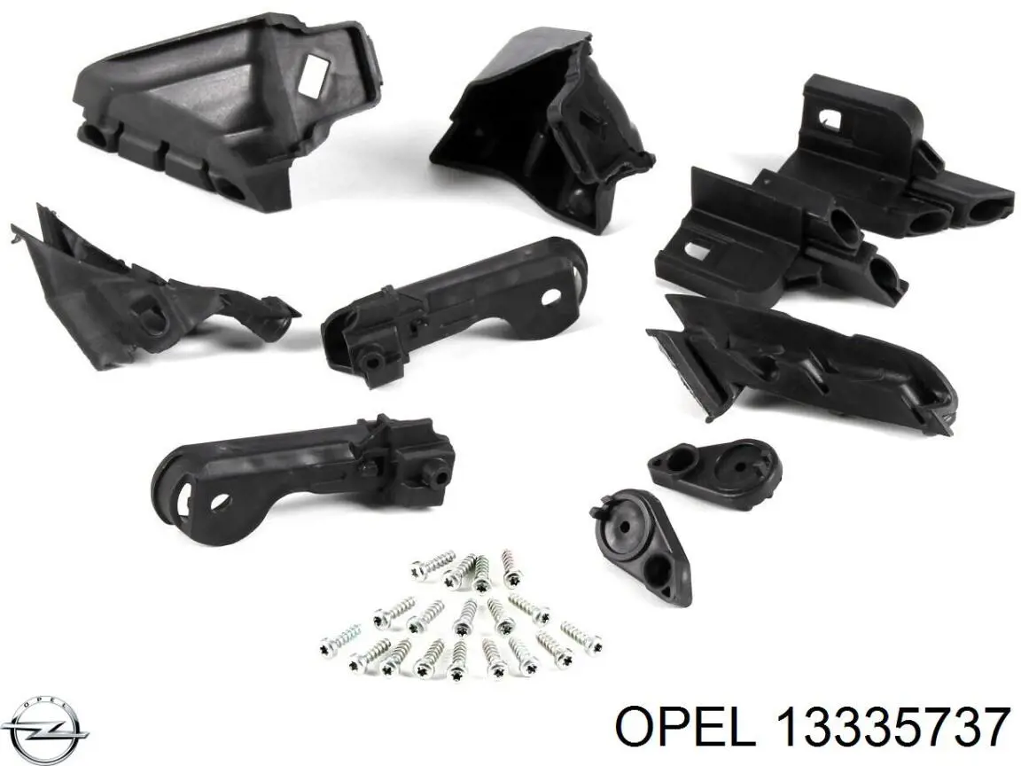 Кронштейн (адаптер) крепления фары передней левой Opel 13335737 цена, от 27.72 USD