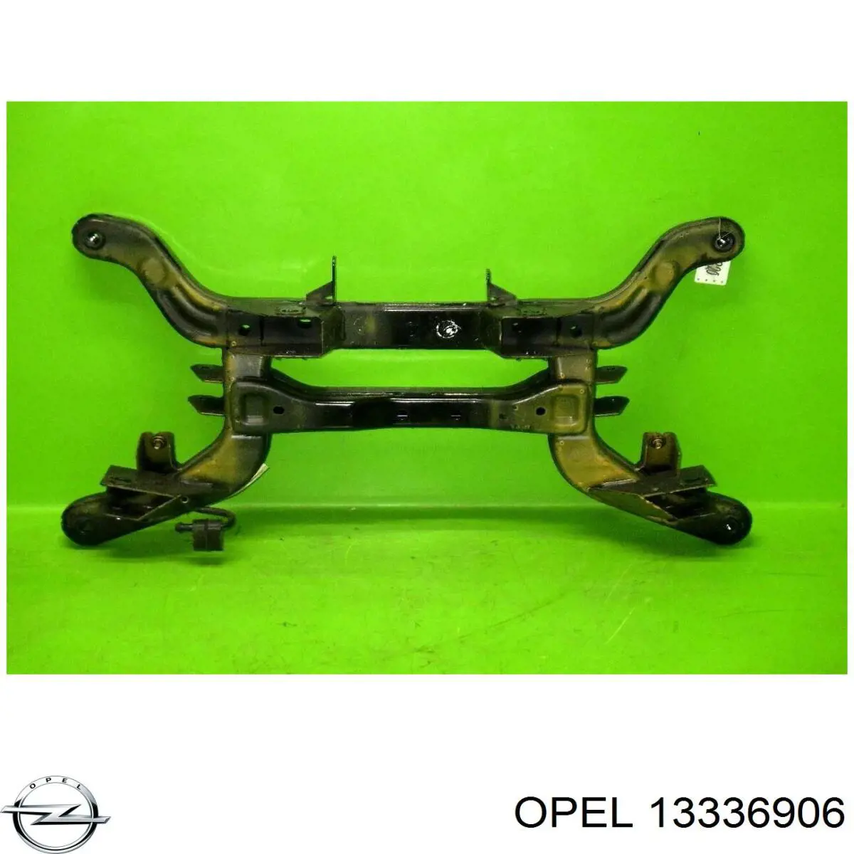13336906 Opel viga de suspensão traseira (plataforma veicular)