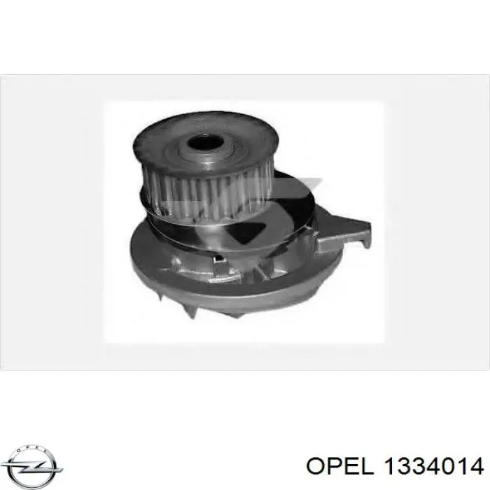 Помпа охлаждения Opel 1334014 цена, от 22.50 USD