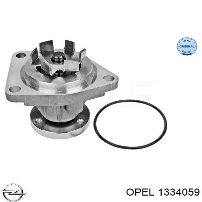 Помпа охлаждения Opel 1334059 цена, от 33.86 USD