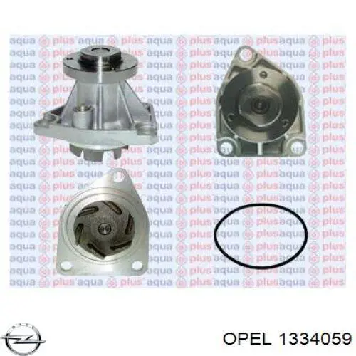 Купить 1334059 Opel Насос охлаждения