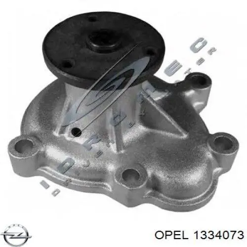Купить 1334073 Opel Насос охлаждения