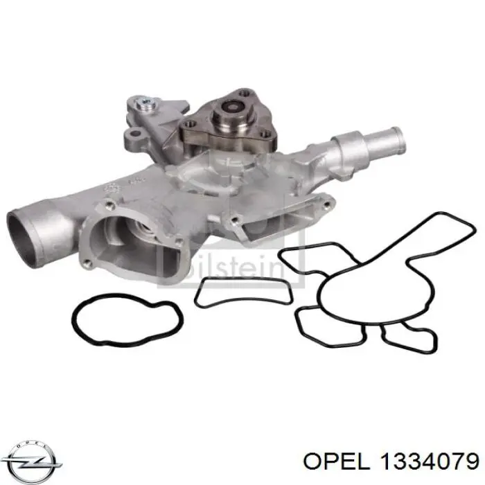 Помпа охлаждения Opel 1334079 цена, от 50.62 USD