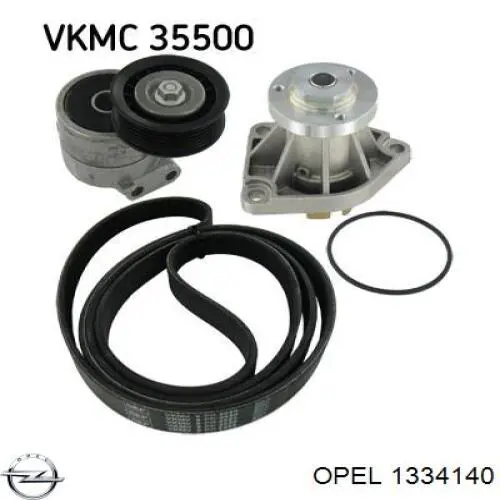 Помпа охлаждения Opel 1334140 цена, от 35.62 USD