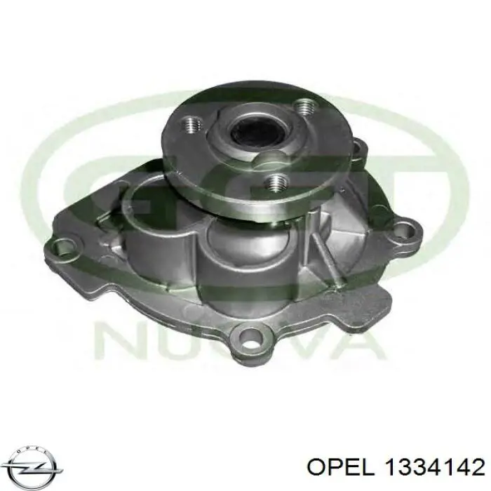 Помпа охлаждения Opel 1334142 цена, от 38.36 USD