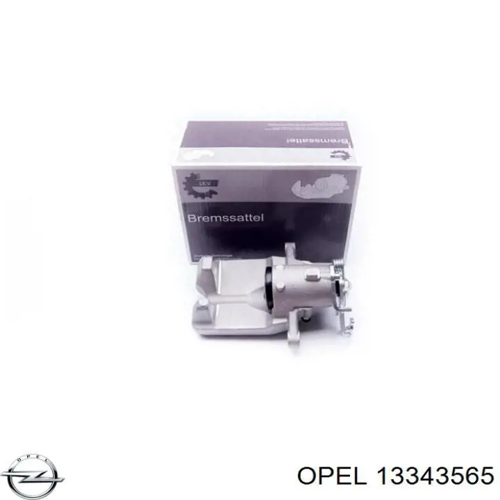 Задний левый суппорт Opel 13343565 цена, от 60.50 USD