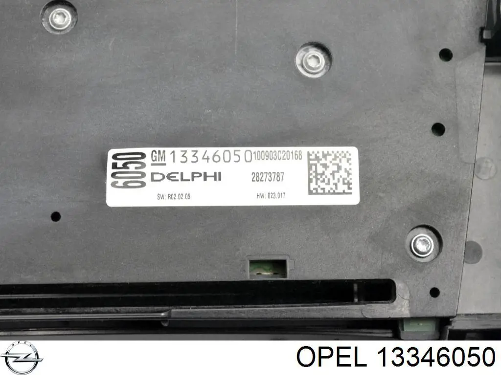 13346050 Opel Блок управления мультимедийный