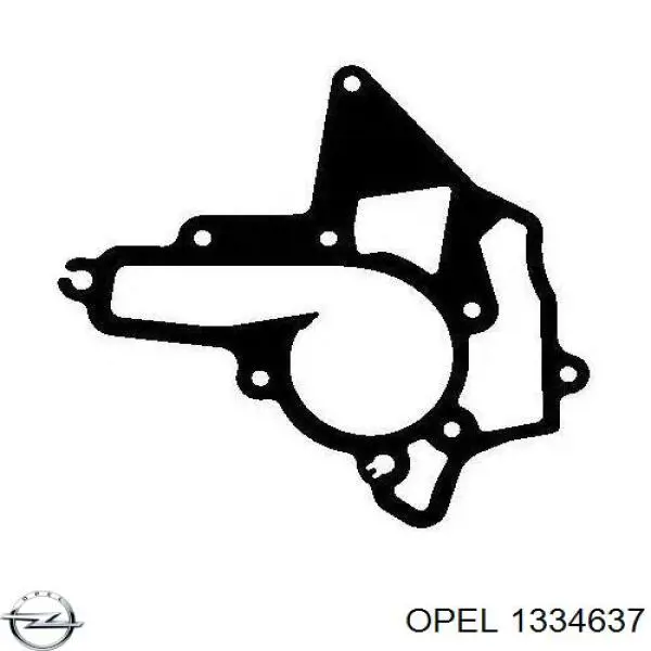 1334637 Opel прокладка водяной помпы