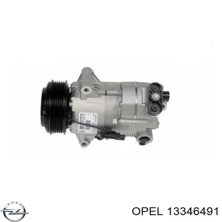 13346491 Opel compressor de aparelho de ar condicionado