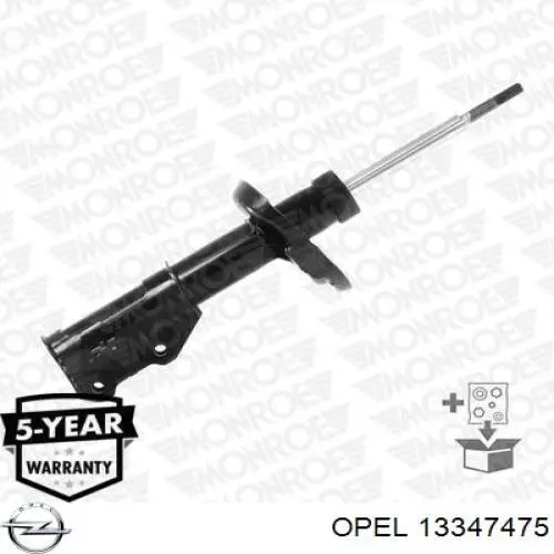 Амортизатор передней подвески левой Opel 13347475 цена, от 87.80 USD