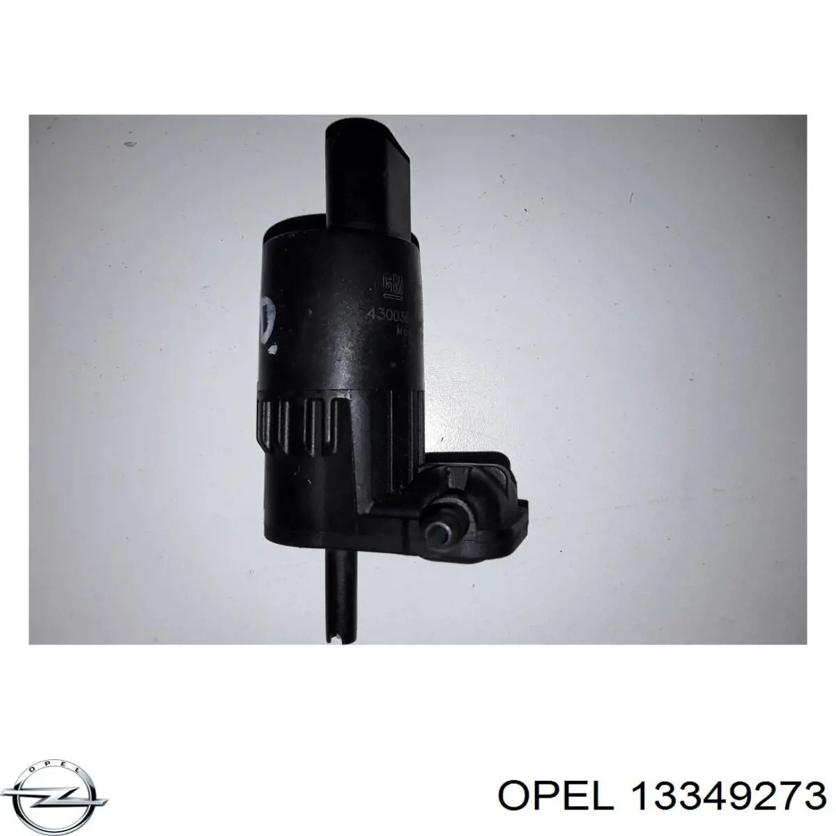 13349273 Opel bomba de motor de fluido para lavador de vidro dianteiro/traseiro