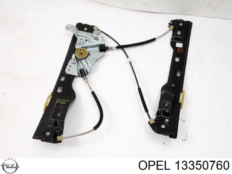 13350760 Opel механизм стеклоподъемника двери передней правой