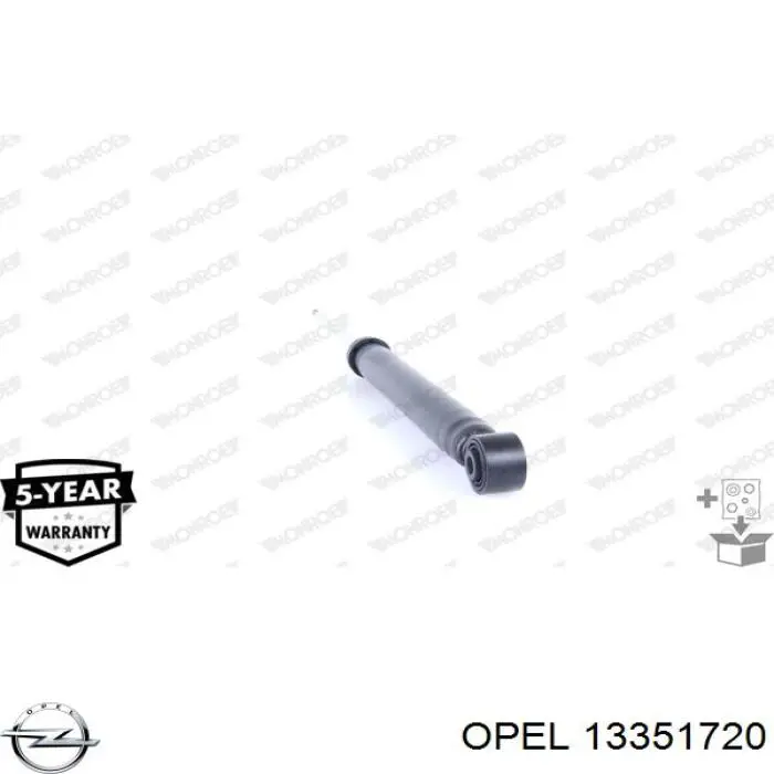 Купить 13351720 Opel Амортизатор задней подвески
