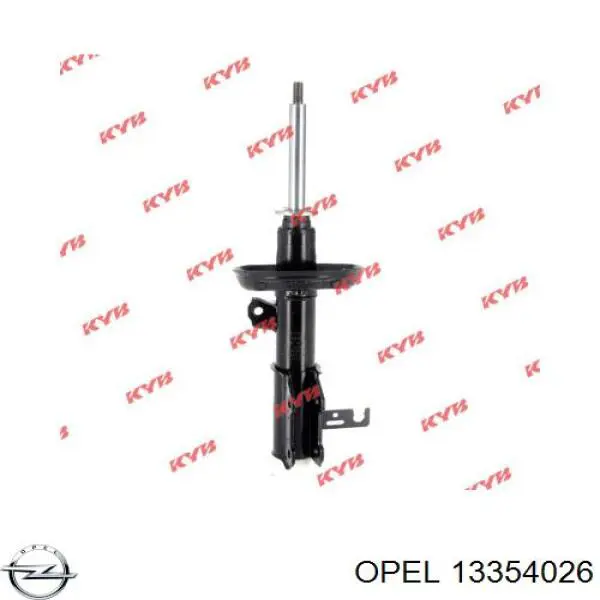 13354026 Opel amortecedor dianteiro direito