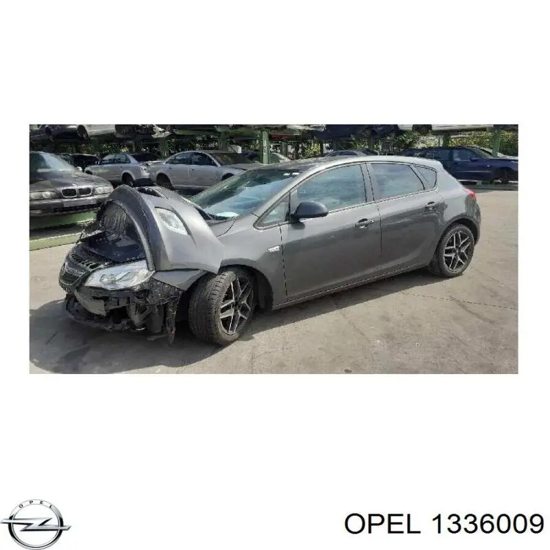 Фланец системы охлаждения (тройник) на Opel Astra F CLASSIC 