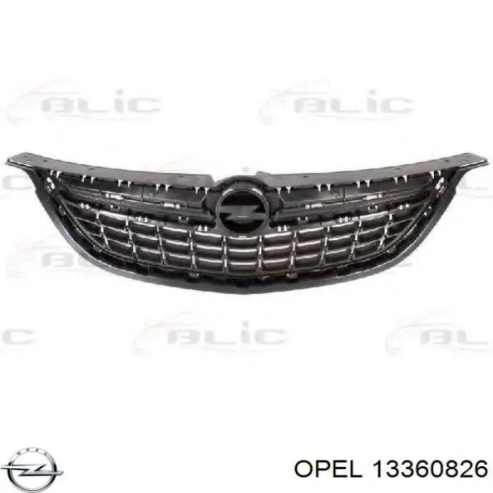 13360826 General Motors Решетка радиатора