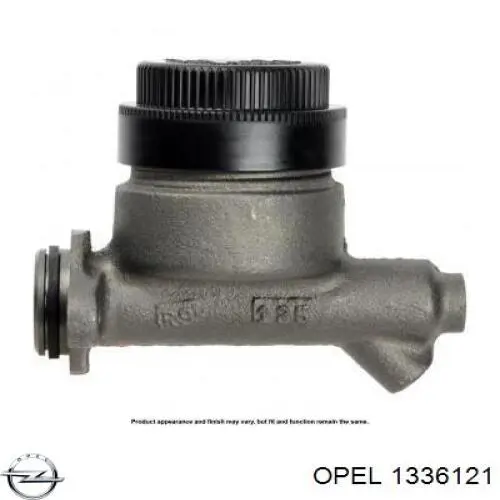 1336121 Opel Патрубок радиатора охлаждения нижний