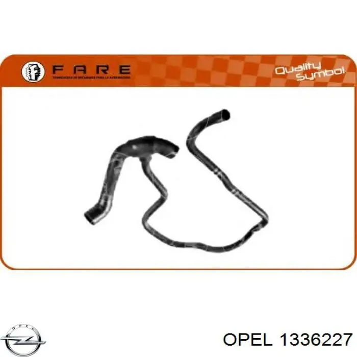 Шланг/патрубок системы охлаждения Opel 9128347 цена, от 26.03 USD