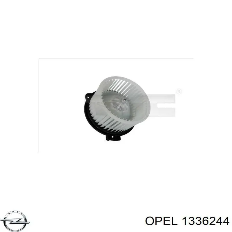 Нижний шлаг радиатора охлаждения 1336244 Opel