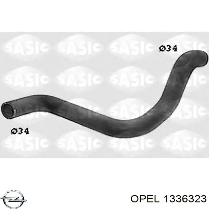Выхлоп задний Opel 1336323 цена, от 18.90 USD