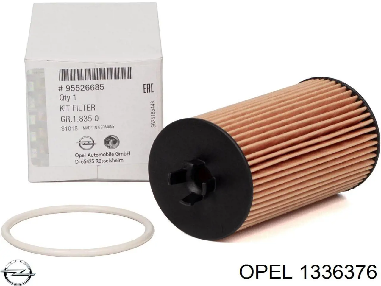 Штуцер блока системы охлаждения Opel 1336376