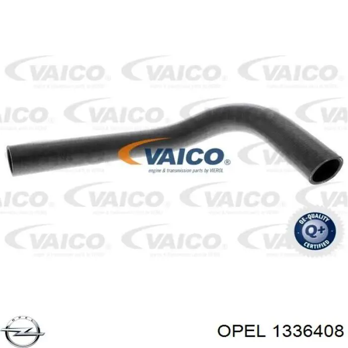 1336408 Opel Шланг системы охлаждения