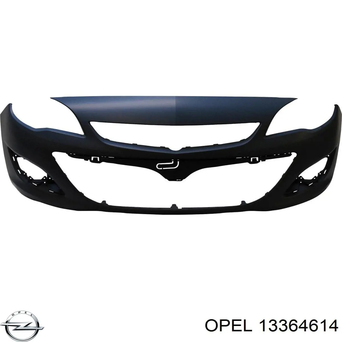 Бампер передний Opel 13364614