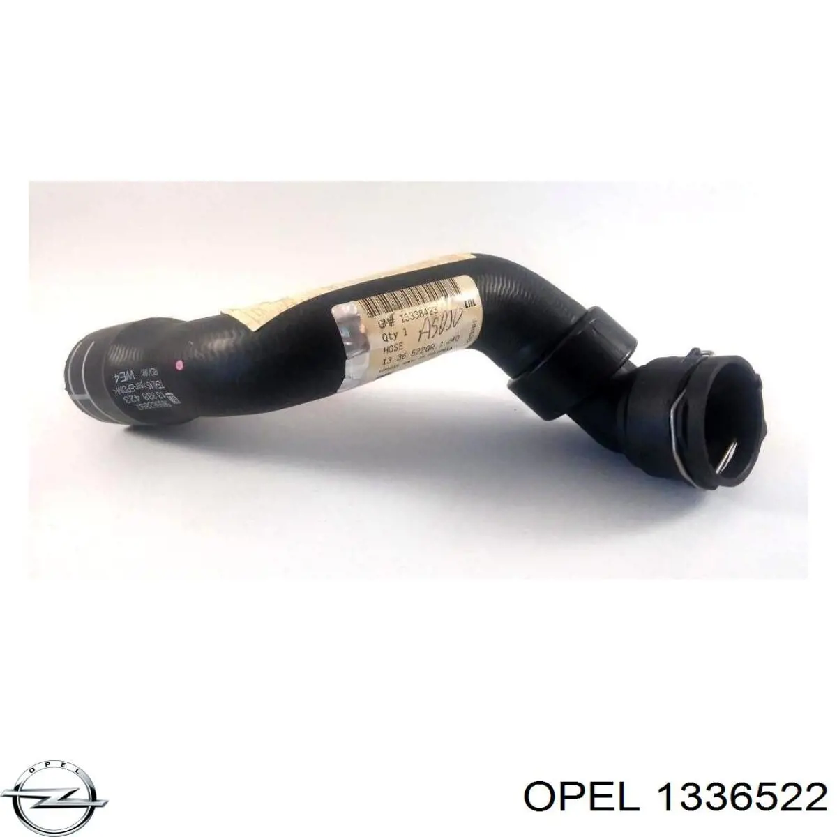 Шланг (патрубок) радиатора охлаждения нижний Opel 1336522