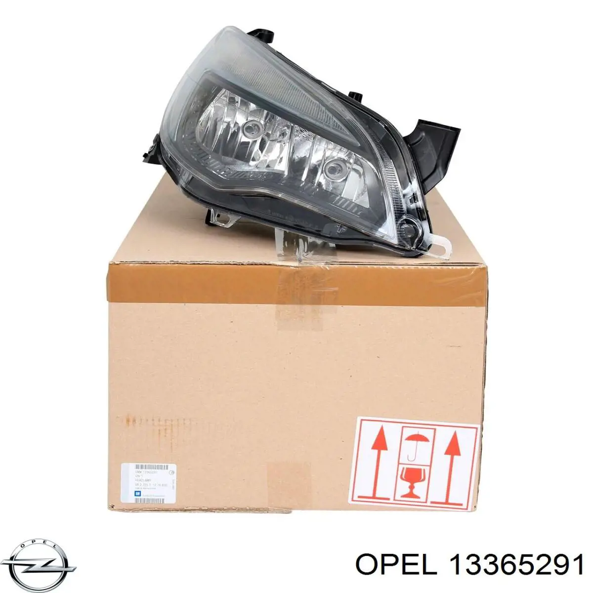 13365291 Opel Фара передняя правая