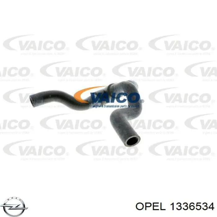 Шланг расширительного бачка верхний Opel 1336534 цена, от 7.17 USD