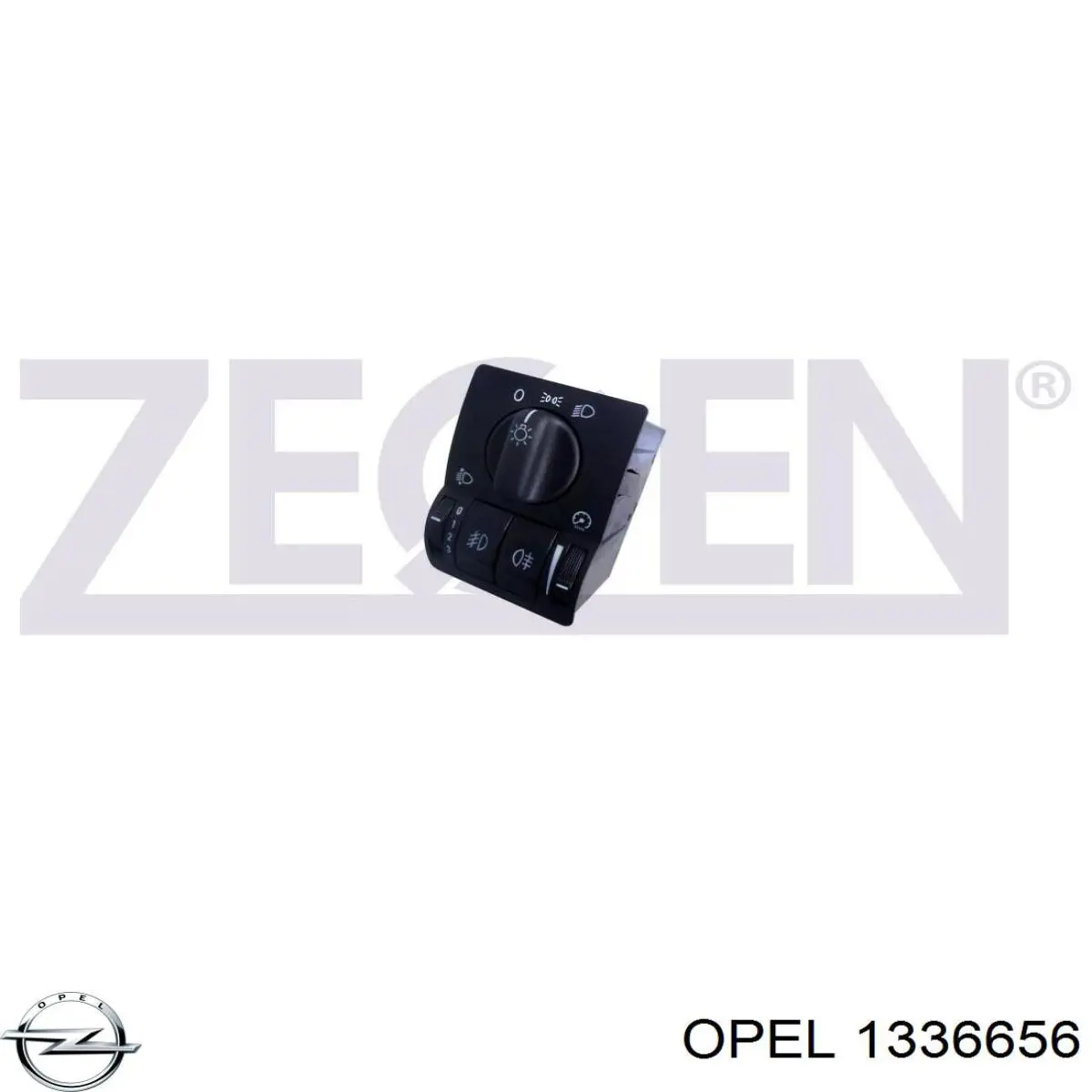 1336656 Opel Шланг системы охлаждения