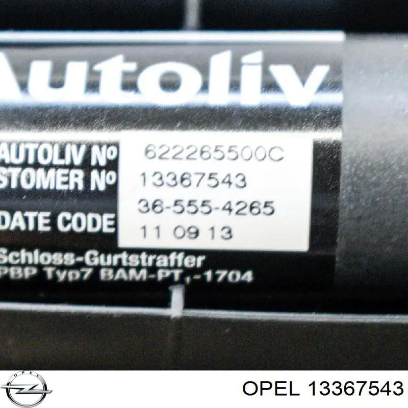  Opel 13367543 цена, от 3.04 USD