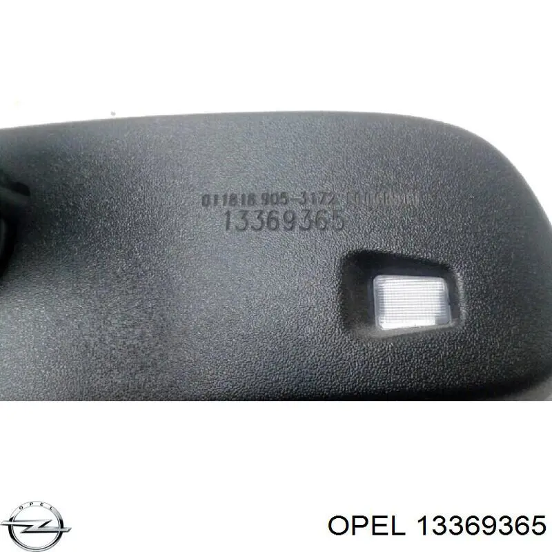 Зеркало салона внутреннее Opel 13369365 цена, от 34.17 USD