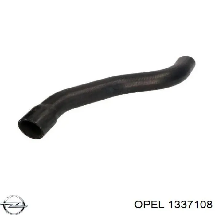 1337108 Opel шланг (патрубок радиатора охлаждения нижний)