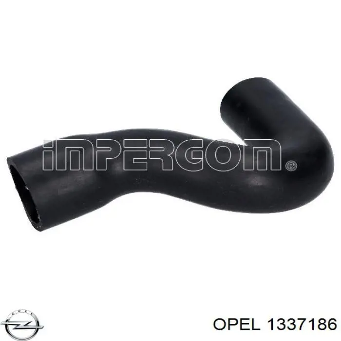 Шланг радиатора охлаждения Opel 1337186 цена, от 7.38 USD