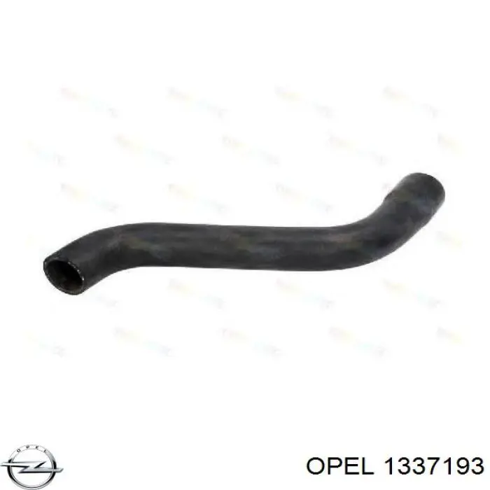 1337193 Opel шланг (патрубок радиатора охлаждения нижний)