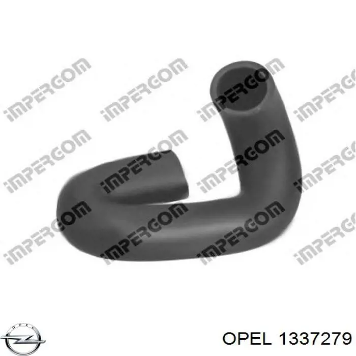 Купить 1337279 Opel Патрубок радиатора